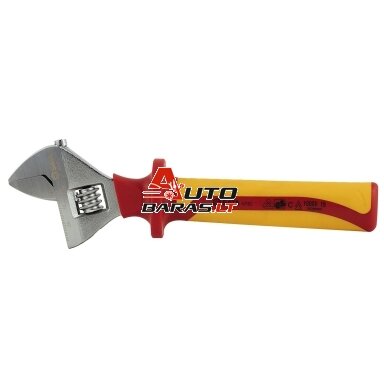 Reguliuojamas graduotas raktas 312mm izoliuotas VDE Reguliuojamas graduotas raktas 312mm izoliuotas VDE