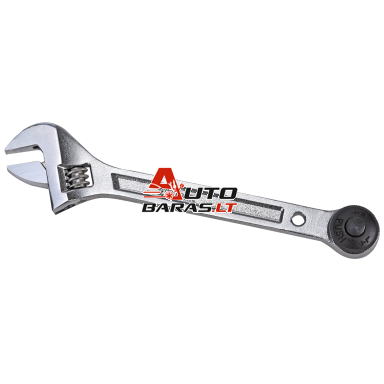 Reguliuojamas graduotas raktas su terkšle 3/8'' 200mm