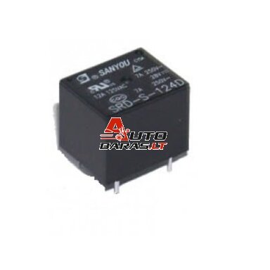 Rėlė 24V 12A SRD-S-112D Rėlė 24V 12A SRD-S-112D