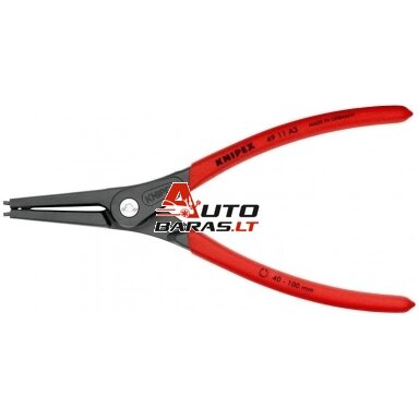 Replės išoriniams žiedams 225mm (Ø40-100mm) KNIPEX