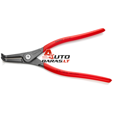 Replės išoriniams žiedams. Lenktos 305mm (Ø85-140mm) KNIPEX Replės išoriniams žiedams. Lenktos 305mm (Ø85-140mm) KNIPEX
