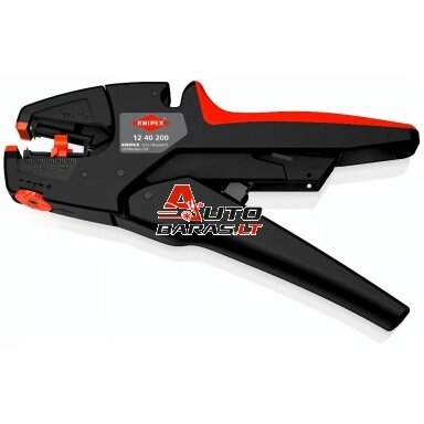 Replės laidų nuvalymui 200mm (0.03–10.0 mm²) KNIPEX Evostrip Replės laidų nuvalymui 200mm (0.03–10.0 mm²) KNIPEX Evostrip