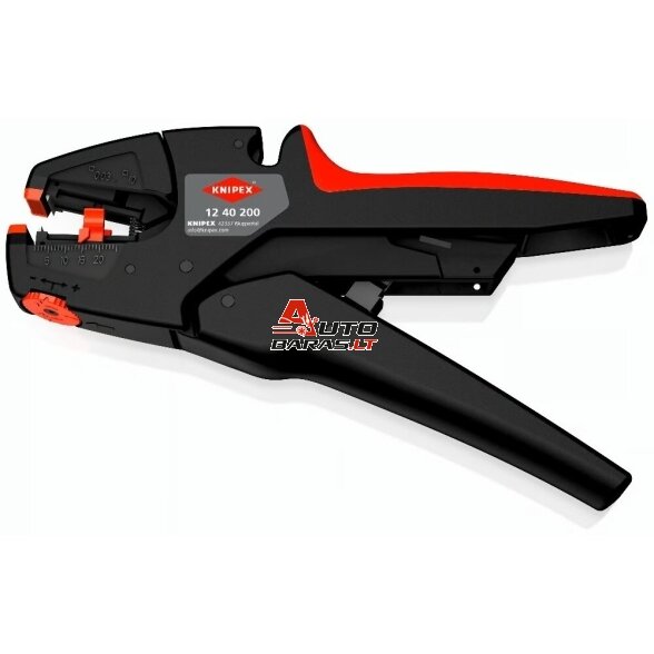 Replės laidų nuvalymui 200mm (0.03–10.0 mm²) KNIPEX Evostrip