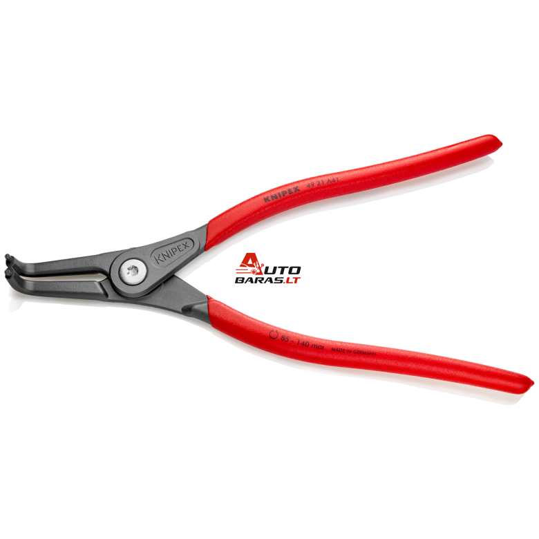 Replės išoriniams žiedams. Lenktos 305mm (Ø85-140mm) KNIPEX