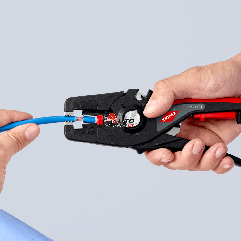 Replės laidų nuvalymui 195mm KNIPEX PreciStrip16 10