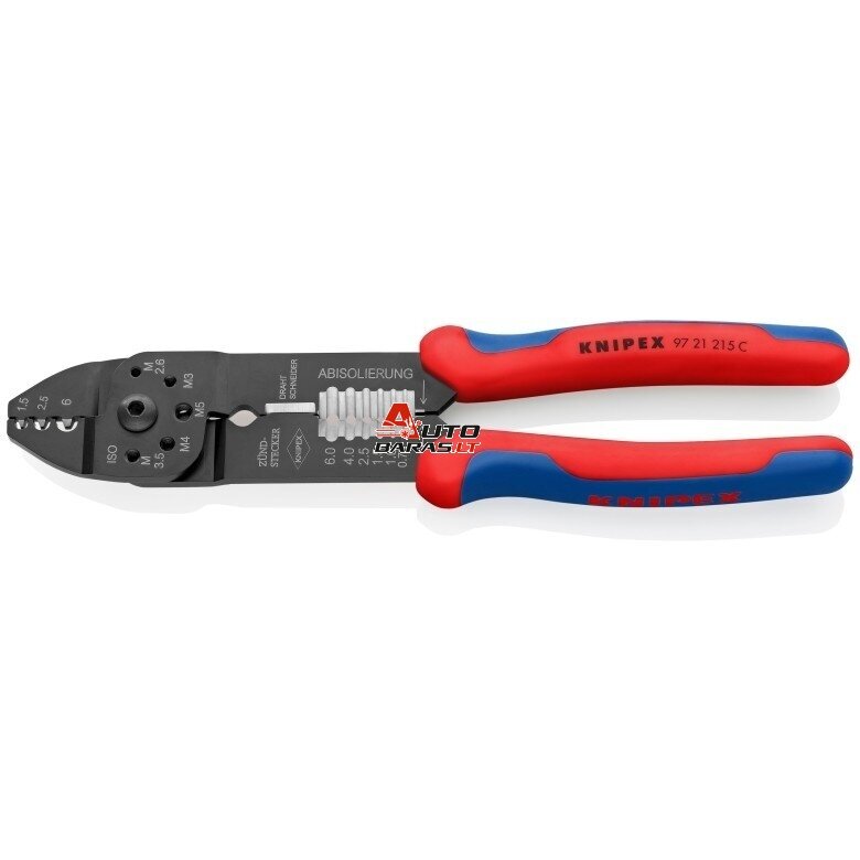 Replės laidų užspaudimui ir nuvalymui 215mm KNIPEX 2