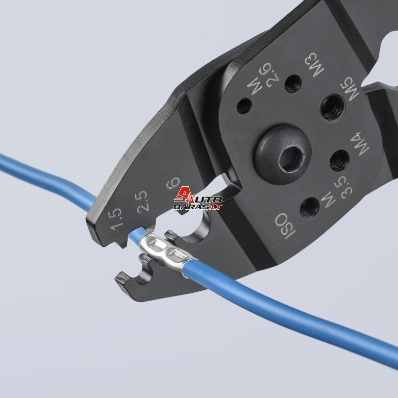 Replės laidų užspaudimui ir nuvalymui 215mm KNIPEX 4