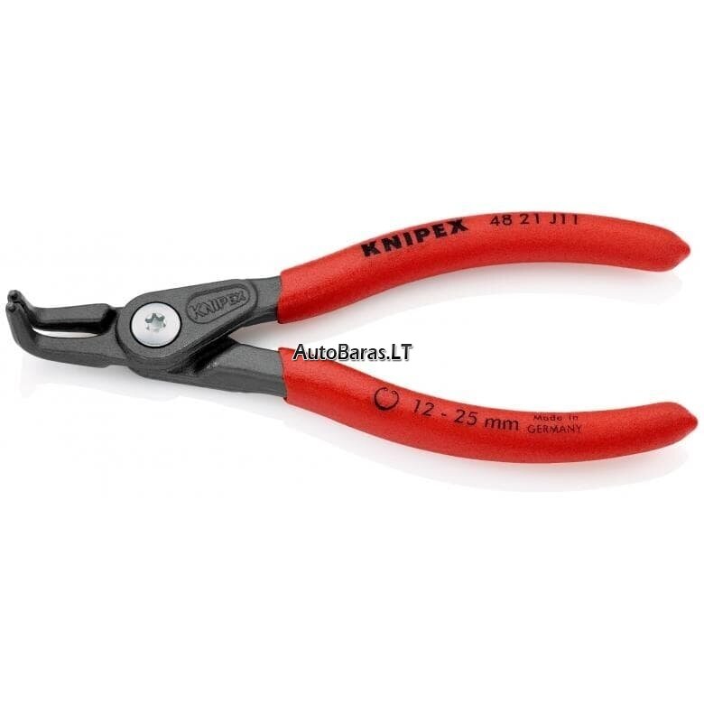 Replės vidiniams žiedams. Lenktos 130mm (Ø12-25mm) KNIPEX 2