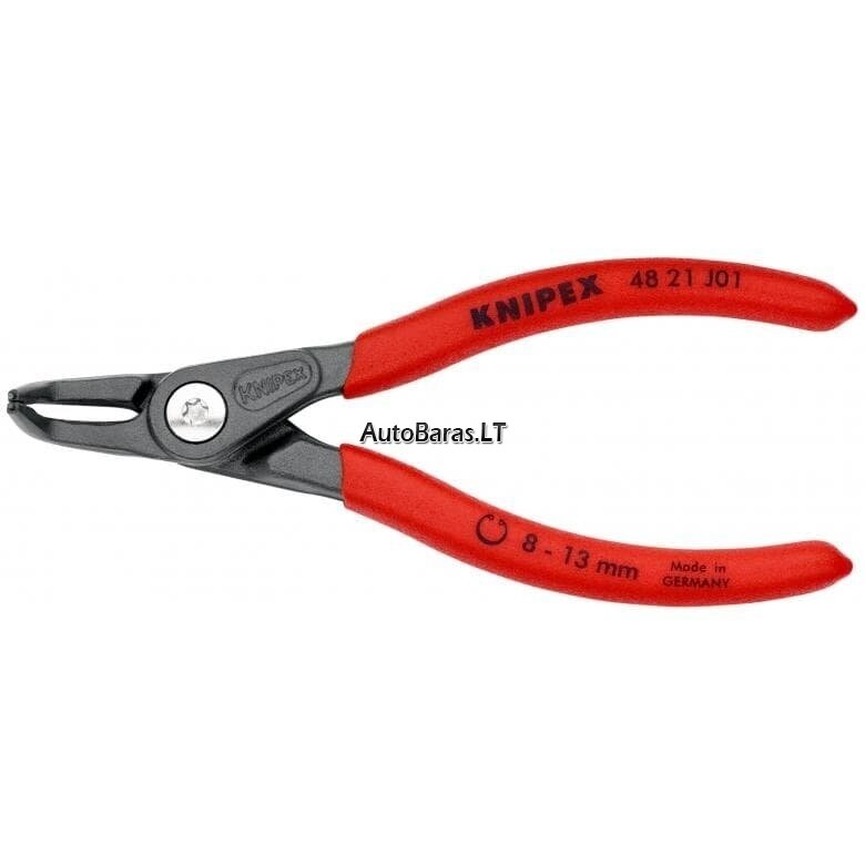 Replės vidiniams žiedams. Lenktos 130mm (Ø8-13mm) KNIPEX 1