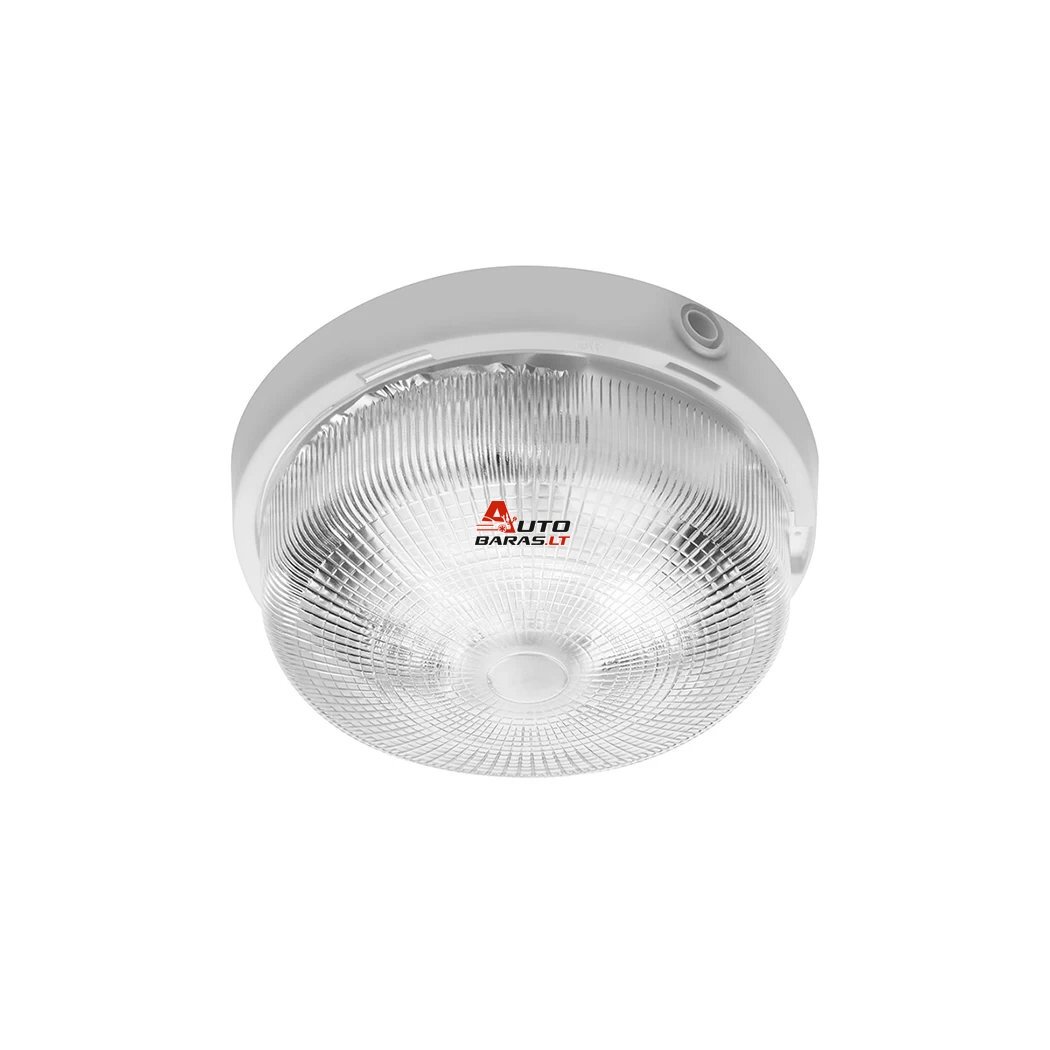 RINGO apvalu šviestuvas (baltas, E27, IP44, maks. 100 W) GTV OS-RINGO1-00