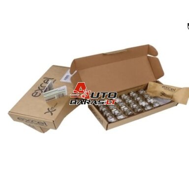 RJ45 Keystone lizdas Excel 100-181-24 (Cat.6A, FTP, 24 vnt.) RJ45 Keystone lizdas Excel 100-181-24 (Cat.6A, FTP, 24 vnt.)