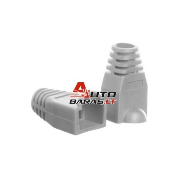RJ45 kištuko gaubtelis LK-NA-108-GY (pilkas, 6.5mm, B tipas) RJ45 kištuko gaubtelis LK-NA-108-GY (pilkas, 6.5mm, B tipas)