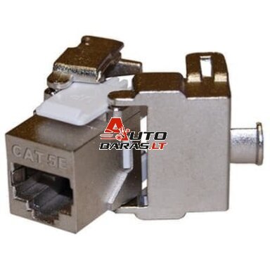 RJ45 lizdas LK-KJ6A-01 (Cat6A, FTP, 180°)