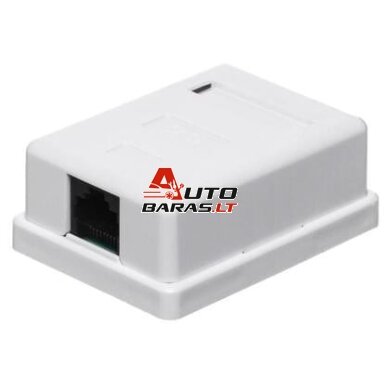 RJ45 lizdas LK-SB37 (Cat6, UTP, virštinkinis)