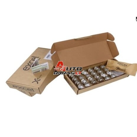 RJ45 Keystone lizdas Excel 100-181-24 (Cat.6A, FTP, 24 vnt.)