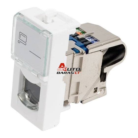 RJ45 lizdas LK-FP176B-S-C6 (Cat6, STP, 22.5x45mm)