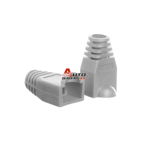 RJ45 kištuko gaubtelis LK-NA-108-GY (pilkas, 6.5mm, B tipas)