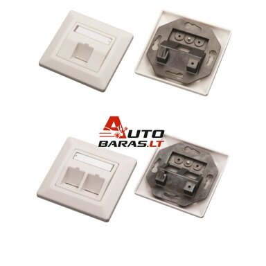 Rozetė potinkinė 1XRJ45 Rozetė potinkinė 1XRJ45