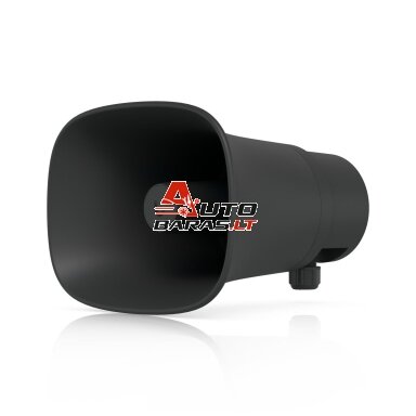 Ruporinis garsiakalbis Ubiquiti UP-AI-Horn-Speaker-B (juodas, 120dB, PoE+, IPX5)
