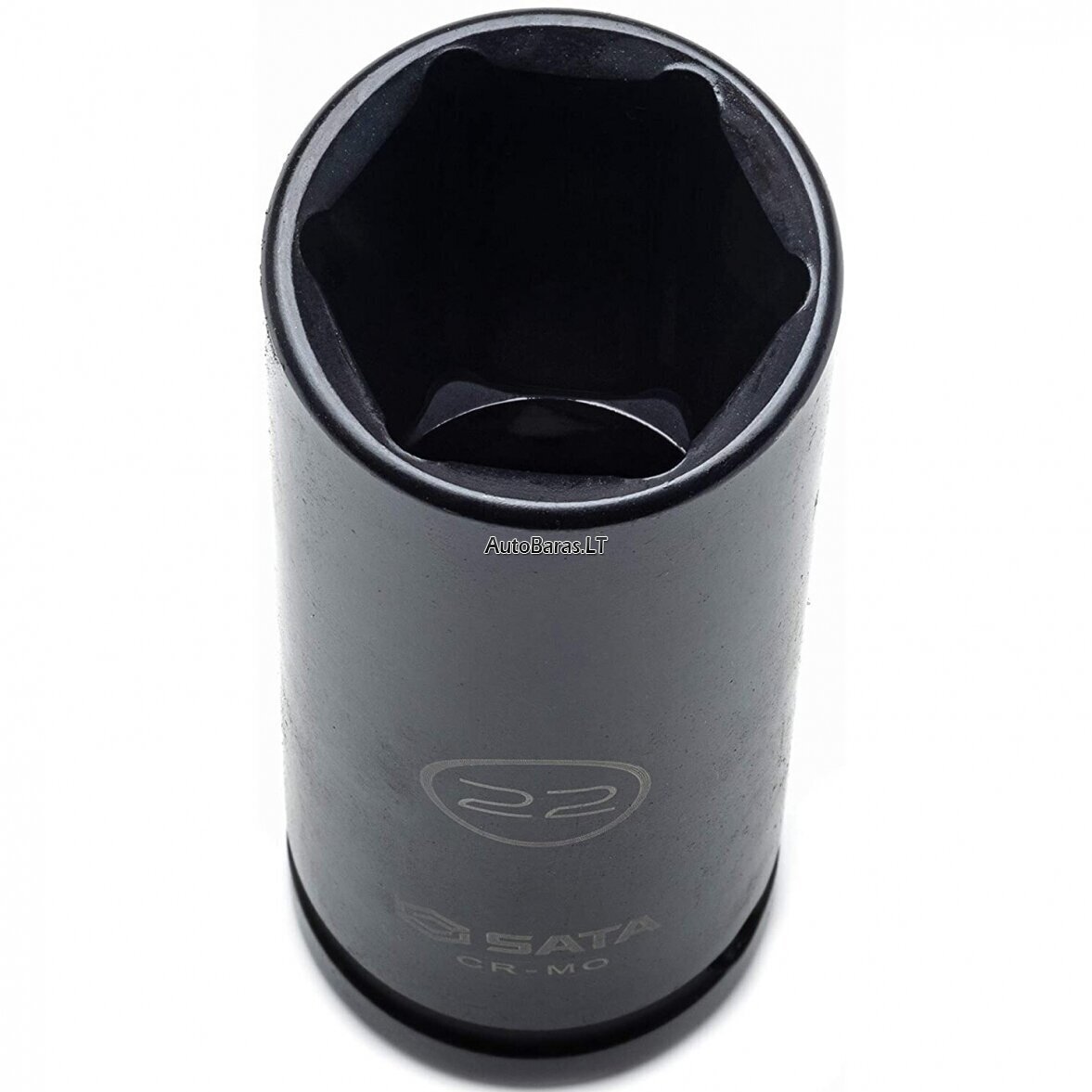 SATA 1/2" PRAILGINTŲ IR TRUMPŲ SMŪGINIŲ GALVUČIŲ RINKINYS (10-24MM)(26VNT) (PLONASIENĖS) 1