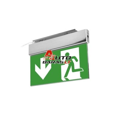 SALED-1 LED evakuacinis šviestuvas (3W, 6400K, IP 44 ,350mAh)