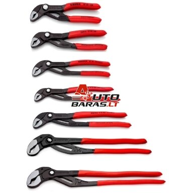 Santechninės replės KNIPEX Cobra su fiksavimu