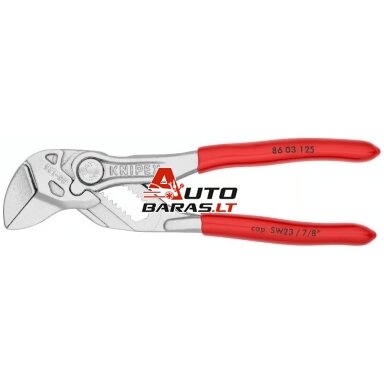 Santechninės replės-raktas KNIPEX su fiksavimu Santechninės replės-raktas KNIPEX su fiksavimu