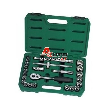 SATA 1/2" Galvučių rinkinys 24vnt. SATA 1/2" Galvučių rinkinys 24vnt.