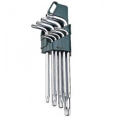 SATA L-tipo šešiakampių TORX raktų rinkinys 9vnt. (T10-T50) SATA L-tipo šešiakampių TORX raktų rinkinys 9vnt. (T10-T50)