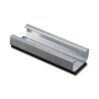 Saulės modulio trumpas bėgelis (C24 su EPDM 125 mm) Saulės modulio trumpas bėgelis (C24 su EPDM 125 mm)