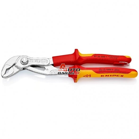Santechninės replės 250mm VDE KNIPEX Cobra 1