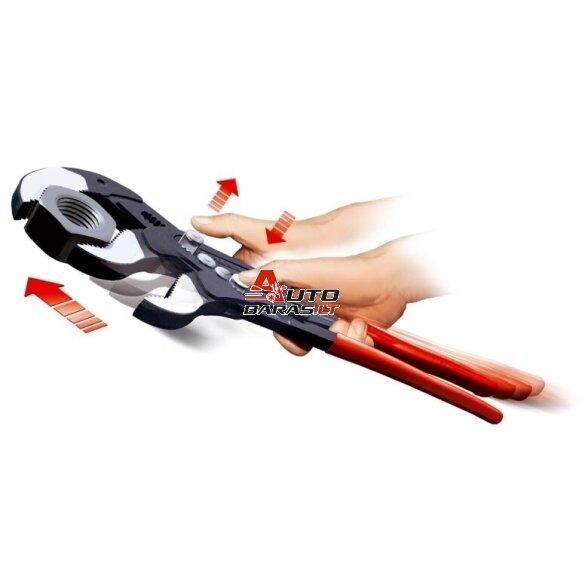Santechninės replės KNIPEX Cobra su fiksavimu 14