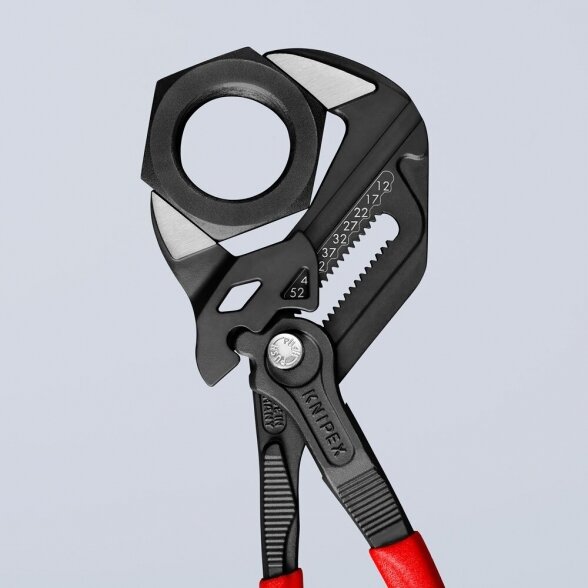 Santechninės replės - raktas KNIPEX su fiksavimu 250mm 1