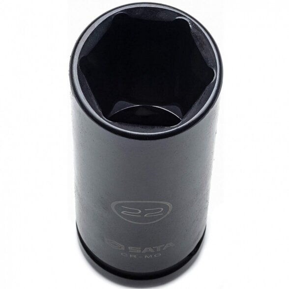 SATA 1/2" PRAILGINTŲ IR TRUMPŲ SMŪGINIŲ GALVUČIŲ RINKINYS (10-24MM)(26VNT) (PLONASIENĖS) 1