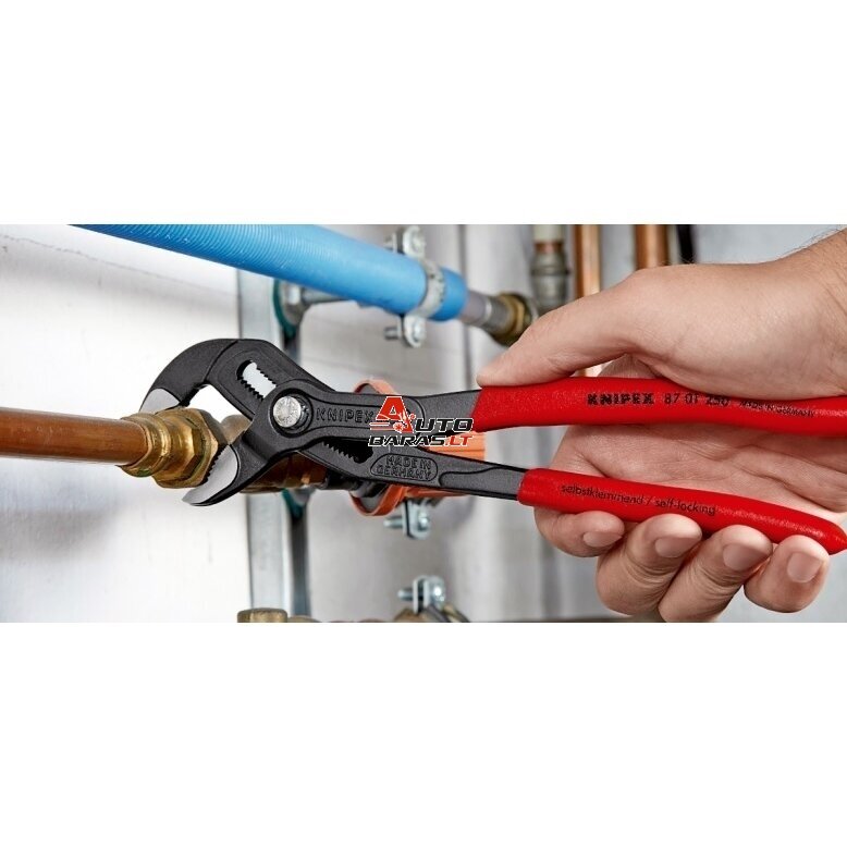 Santechninės replės KNIPEX Cobra su fiksavimu 10
