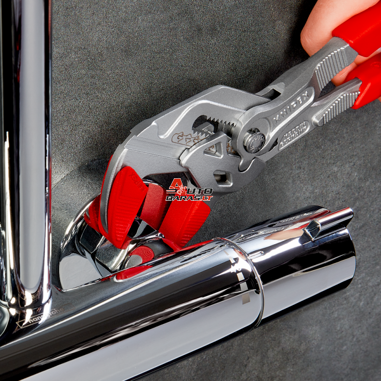 Santechninės replės-raktas KNIPEX su fiksavimu 3