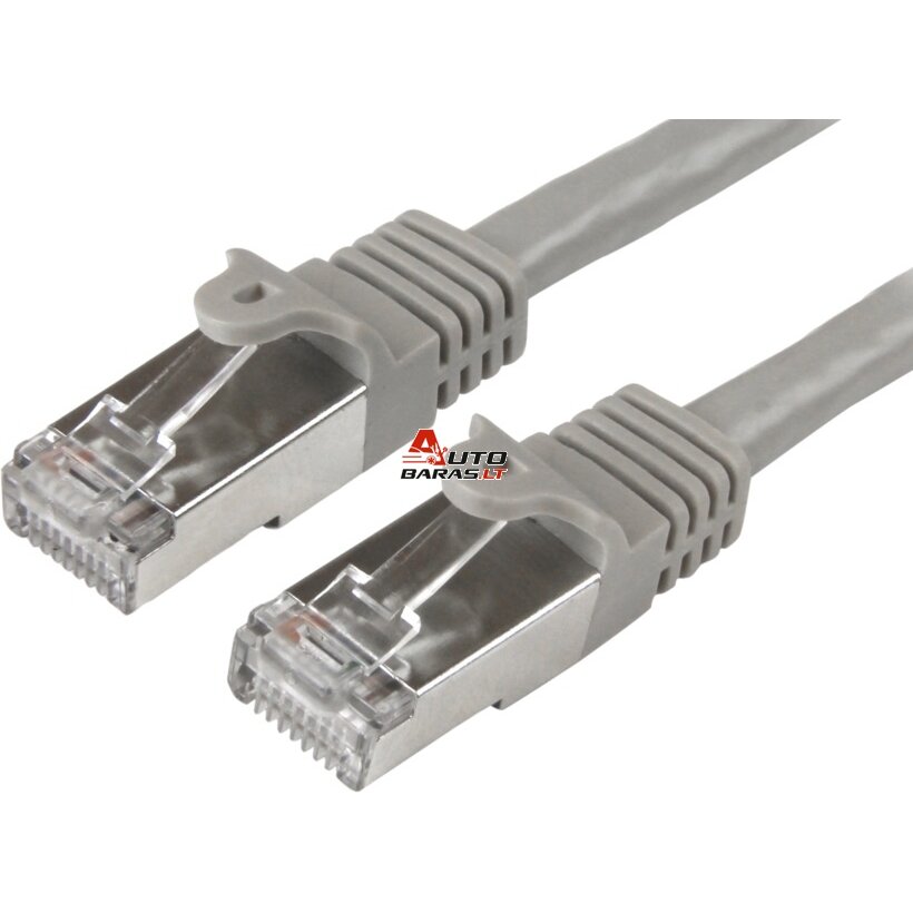 S/FTP kabelis LSZH CAT6A 0.25m (atitinka CAt7)