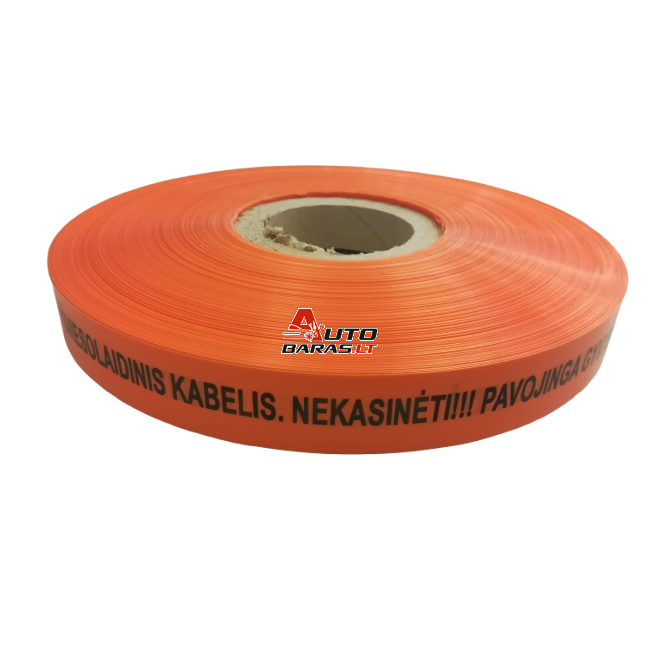 Signalinė juosta "Šviesolaidinio kabelis" 0.15mm x 300mm (400m)