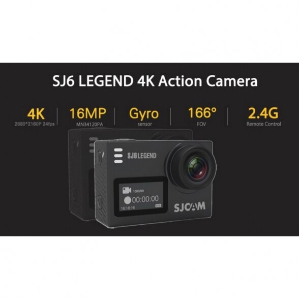 SJCAM SJ6 Legend veiksmo kamera 2