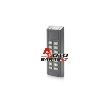 Skaitytuvas su klaviatūra ROGER MCT12M-BK-IO (RACS 5, Mifare, su integruotu I/O reliniu moduliu) Skaitytuvas su klaviatūra ROGER MCT12M-BK-IO (RACS 5, Mifare, su integruotu I/O reliniu moduliu)
