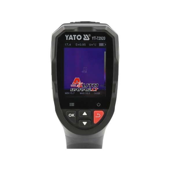 YATO Skaitmeninis termovizorius 96x96 (240x240 IRS) 18Hz 7