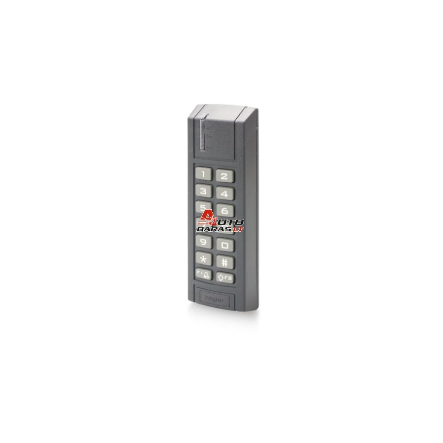 Skaitytuvas su klaviatūra ROGER MCT12M-DES-IO (RACS 5, DESFire, Mifare, su I/O reliniu moduliu)