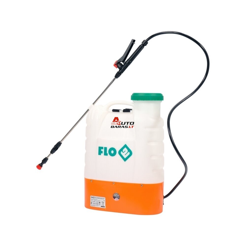 FLO Slėginis purkštuvas su bakeliu 16l 12V 8000mAh 1