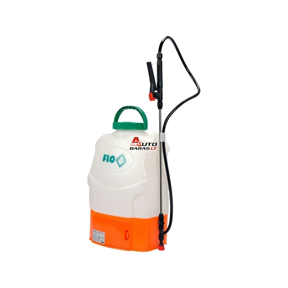 FLO Slėginis purkštuvas su bakeliu 16l 12V 8000mAh 2