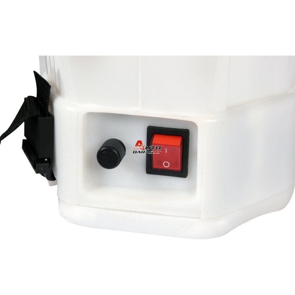 YATO Slėginis purkštuvas su bakeliu ir saulės panele 16l 12V 8000mAh 8