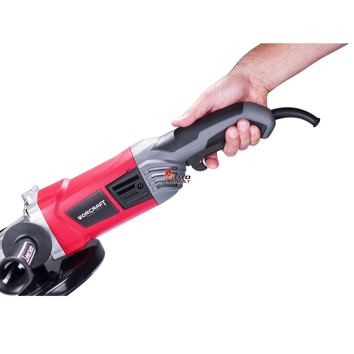 WORCRAFT Šlifuoklis kampinis 230mm 2400W AG24-230B 4