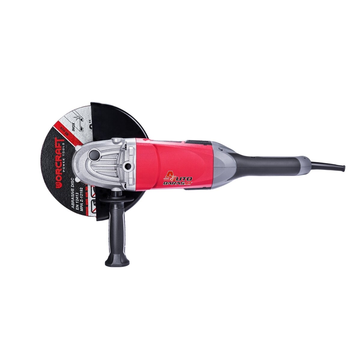 WORCRAFT Šlifuoklis kampinis 230mm 2400W AG24-230B 1