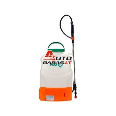 FLO Slėginis purkštuvas su bakeliu 16l 12V 8000mAh FLO Slėginis purkštuvas su bakeliu 16l 12V 8000mAh