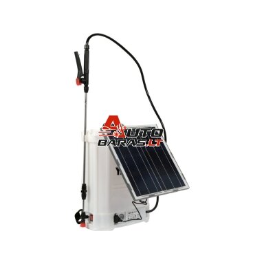YATO Slėginis purkštuvas su bakeliu ir saulės panele 16l 12V 8000mAh YATO Slėginis purkštuvas su bakeliu ir saulės panele 16l 12V 8000mAh
