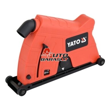 YATO Šlifuoklio pjovimo apsauga nuo dulkių M14, Ø230mm YATO Šlifuoklio pjovimo apsauga nuo dulkių M14, Ø230mm